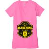 Ladies' Jersey Short-Sleeve Deep V-Neck T-Shirt Thumbnail