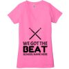 Ladies' Jersey Short-Sleeve Deep V-Neck T-Shirt Thumbnail