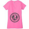 Ladies' Jersey Short-Sleeve Deep V-Neck T-Shirt Thumbnail