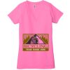 Ladies' Jersey Short-Sleeve Deep V-Neck T-Shirt Thumbnail