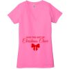 Ladies' Jersey Short-Sleeve Deep V-Neck T-Shirt Thumbnail