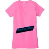 Ladies' Jersey Short-Sleeve Deep V-Neck T-Shirt Thumbnail