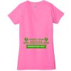 Ladies' Jersey Short-Sleeve Deep V-Neck T-Shirt Thumbnail