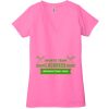 Ladies' Jersey Short-Sleeve Deep V-Neck T-Shirt Thumbnail