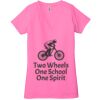 Ladies' Jersey Short-Sleeve Deep V-Neck T-Shirt Thumbnail