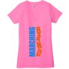 Ladies' Jersey Short-Sleeve Deep V-Neck T-Shirt Thumbnail