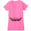 Ladies' Jersey Short-Sleeve Deep V-Neck T-Shirt Thumbnail
